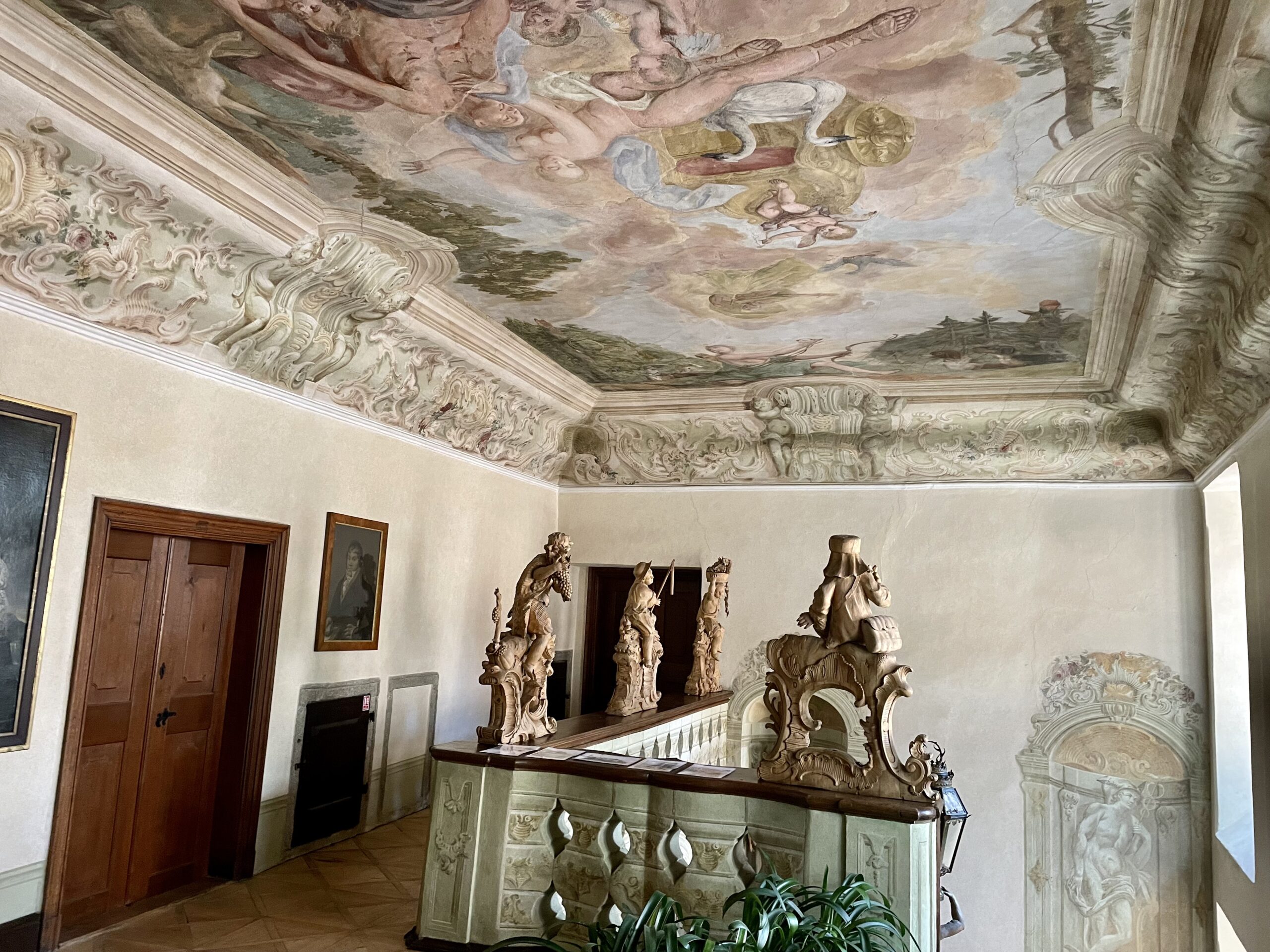 Chateau Vrchotovy Janovice - Entrance hall
