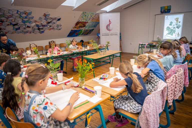 LVMF 2025 | Music and art workshops for Valtice primary school | 01.10.2025