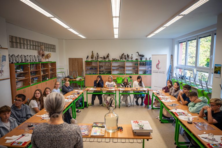 LVMF 2025 | Music and art workshops for Lednice primary school | 02.10.2025