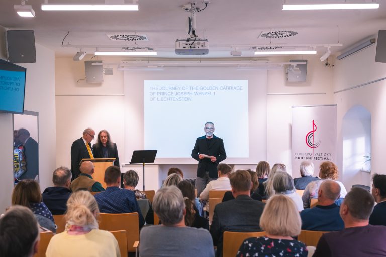 LVHF 2026 | Přednáška: Cesta zlatého kočáru knížete Josefa Václava z Lichtenštejna s Dr. Johanne Kräftnerem | 14.10.2026